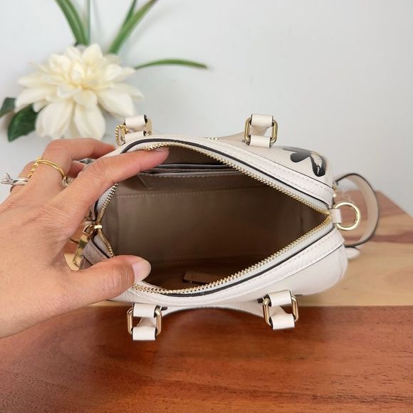 NWT Coach Mini Rowan Crossbody Bag With Floral Print - Picture 6 of 9